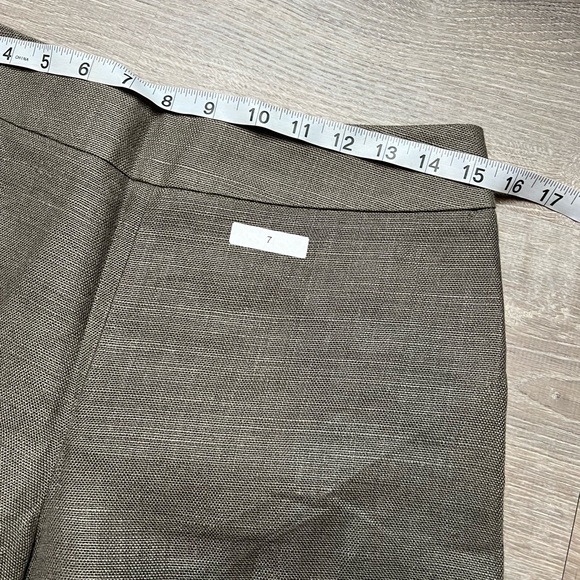 NWOT Ann Mashburn 100% Linen Women Shorts- 6 - Picture 3 of 8